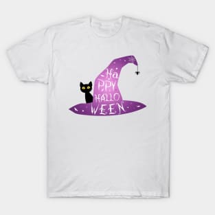 Happy Halloween Cat T-Shirt